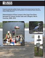 Determination of Flow Losses in the Cape Fear River between B. Everett Jordan Lake and Lillington, North Carolina, 2008?2010