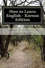 How to Learn English - Korean Edition