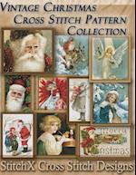 Vintage Christmas Cross Stitch Pattern Collection