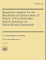 Regulatory Analysis for the Resolution of Generic Issue 57