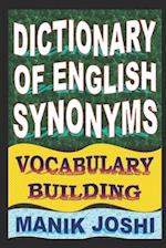 Dictionary of English Synonyms: Vocabulary Building 