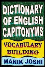 Dictionary of English Capitonyms: Vocabulary Building 