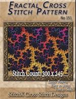 Fractal Cross Stitch Pattern No. 151