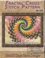 Fractal Cross Stitch Pattern No. 154