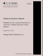 Safety Evaluation Report Related to the License Renewal of Vermont Yankee Nuclear Power Station