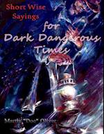 Short Wise Sayings for Dark Dangerous Times (Hebrew Version)