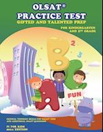 Olsat(r) Practice Test Gifted and Talented Prep for Kindergarten and 1st Grade