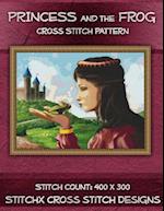 Princess and the Frog Cross Stitch Pattern