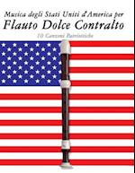 Musica Degli Stati Uniti D'America Per Flauto Dolce Contralto