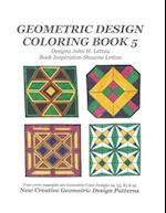 Geometric Design Coloring Book 5