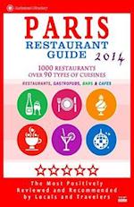 Paris Restaurant Guide 2014