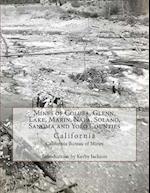 Mines of Colusa, Glenn, Lake, Marin, Napa, Solano, Sanoma and Yolo Counties