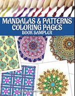 Mandalas & Patterns Coloring Pages Book Sampler