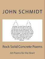 Rock Solid Concrete Poems