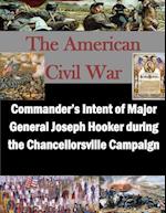 Commander's Intent of Major General Joseph Hooker During the Chancellorsville Campaign