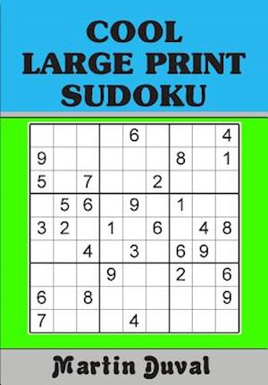 Cool Large Print Sudoku