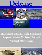 Assessing the Marine Corps Mentorship Program
