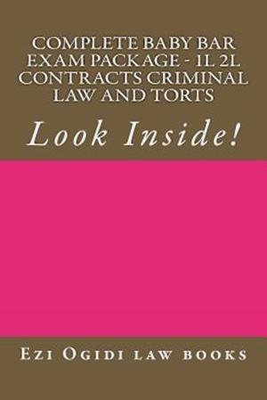 Complete Baby Bar Exam Package - 1l 2l Contracts Criminal Law and Torts