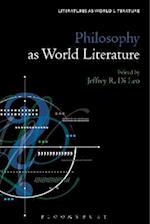 Philosophy as World Literature