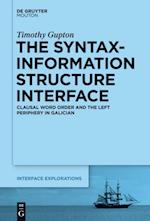 Syntax-Information Structure Interface