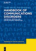 Handbook of Communication Disorders