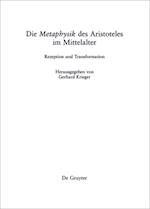 Die "Metaphysik" des Aristoteles im Mittelalter