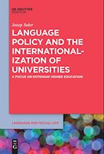 Language Policy and the Internationalization of Universities