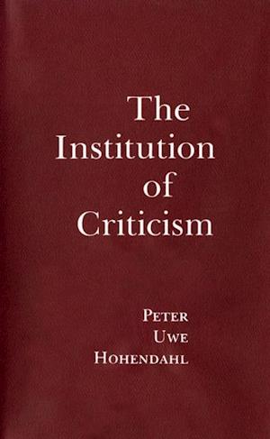 Institution of Criticism