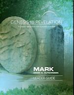 Genesis to Revelation: Mark Leader Guide