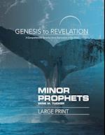 Genesis to Revelation: Minor Prophets Participant Book Large