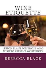 Wine Etiquette