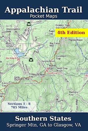 Appalachian Trail Pocket Maps - Southern States