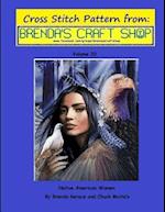 Native American Women - Cross Stitch Pattern from Brenda's Craft Shop