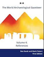 The World Archaeological Gazetteer: References 