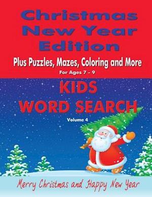 Kids Word Search Vol 4 Christmas New Year Edition