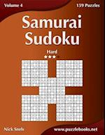 Samurai Sudoku - Hard - Volume 4 - 159 Puzzles