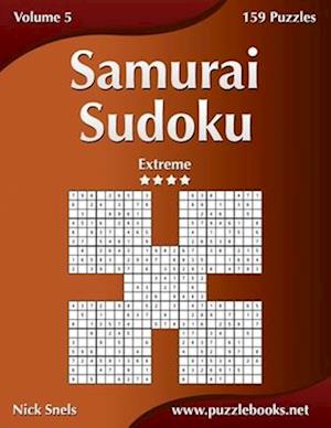 Samurai Sudoku - Extreme - Volume 5 - 159 Puzzles