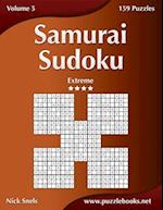 Samurai Sudoku - Extreme - Volume 5 - 159 Puzzles