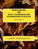 Pspuzzles 100 Easy Diagramless Crossword Puzzles Volume 3