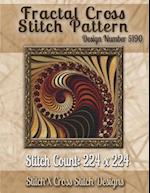 Fractal Cross Stitch Pattern