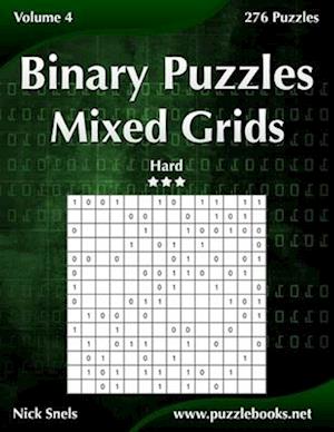 Binary Puzzles Mixed Grids - Hard - Volume 4 - 276 Puzzles