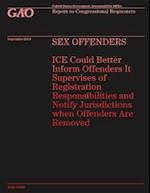 Sex Offenders Ice Could Better Inform Offenders It Supervises of Registration Responsibilities and Notify Jurisdictions When Offenders Are Removed