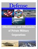 Effectiveness and Efficiencies of Private Military Corporations