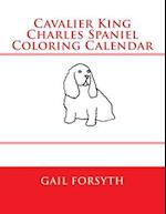 Cavalier King Charles Spaniel Coloring Calendar