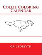 Collie Coloring Calendar