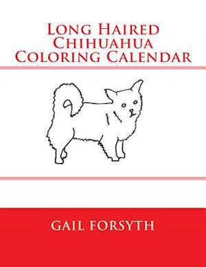 Long Haired Chihuahua Coloring Calendar