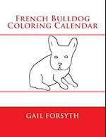 French Bulldog Coloring Calendar