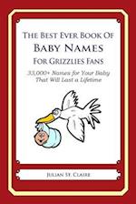 The Best Ever Book of Baby Names for Grizzlies Fans