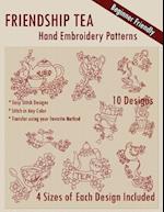 Friendship Tea Hand Embroidery Patterns