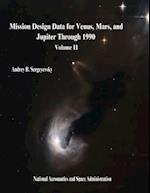 Mission Design Data for Venus, Mars, and Jupiter Through 1990